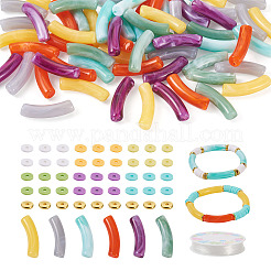 Kit per la creazione di braccialetti elastici fai da te&nbsp;DIY-CD0001-48
