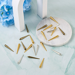 Тибетский стиль сплава шипованные подвески&nbsp;TIBEP-FW0001-01-RS