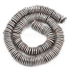 Galvanisierte Muschelperlenstränge&nbsp;BSHE-B009-E01-2x11mm-A