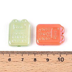 Непрозрачные акриловые бусины с УФ-покрытием&nbsp;OACR-T028-52