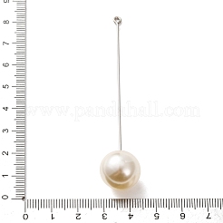 Spilla da bavero in ottone con chiusura a farfalla&nbsp;PL-G001-01A-P