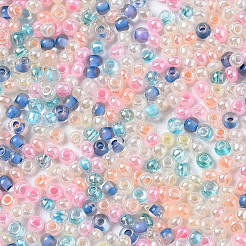 Стеклянные круглые бисер&nbsp;SEED-S057-R-006