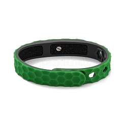 Bracciali in cordino di silicone piatto&nbsp;BJEW-F421-01J