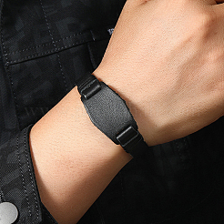 Lederarmbänder im Punk-Stil&nbsp;BJEW-WH20008-20C
