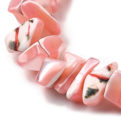 Нити бусин из натуральных трохоидных/трохус ракушек&nbsp;SHEL-B003-02C