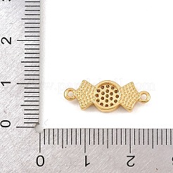 Подвески-коннекторы в виде конфет натурального белого цвета&nbsp;KK-Z140-02G-02