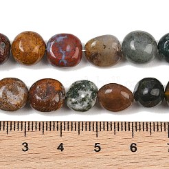 Cuentas de ágata natural india hebras&nbsp;GG-CBA787B-A23