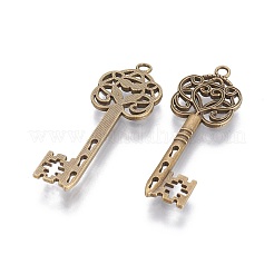 Tibetische Stil Anhänger & Charms&nbsp;LS-TIBEB-LF9750YKG-AB-LF