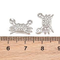 Ciondoli in strass in acciaio inossidabile 304&nbsp;RB-CBA02E8-07P