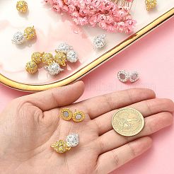 20 комплект 2-х цветных латунных магнитных застежек&nbsp;KK-CJ0001-85