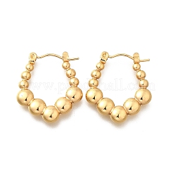 Серьги-кольца из нержавеющей стали 304 для женщин&nbsp;EJEW-L296-073G