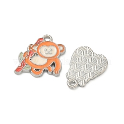 Подвески из эмалевого сплава с животными&nbsp;ENAM-K081-02P