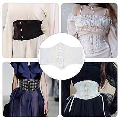 Cinture a corsetto elastiche larghe in pelle pu&nbsp;AJEW-WH0263-46B