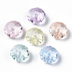 Прозрачные акриловые бусины&nbsp;X-TACR-S134-028