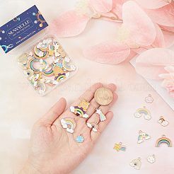 Подвески из сплава 52шт 13 стиля&nbsp;ENAM-SC0003-63