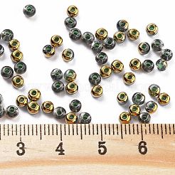 Внутри цвета стеклянные бусины&nbsp;SEED-A032-03K