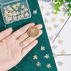 60 шт. подвески из нержавеющей стали 201 и 304 двух цветов&nbsp;STAS-UN0051-72