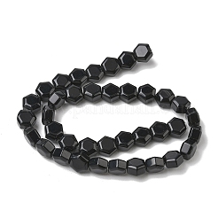 Natürlichen Obsidian Perlen Stränge&nbsp;G-G463-A06-10x11mm