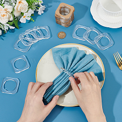 Акриловые кольца для салфеток&nbsp;AJEW-WH0460-111