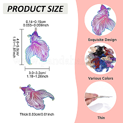 6 шт. подвески из нержавеющей стали 201&nbsp;STAS-YW0003-13B