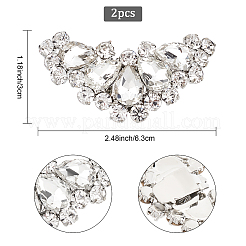 Braut Hochzeit Schuhclip&nbsp;DIY-WH0343-22