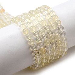 Арбуз камень стеклянные бусы пряди&nbsp;G-L621-B08-4mm