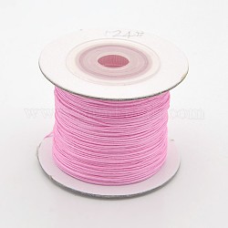 Нейлоновая нить, розовые, 0.4 мм, около 109.36 ярда (100 м) / рулон