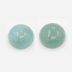 Natural Amazonite Cabochons, Half Round/Dome, 10x4~6mm