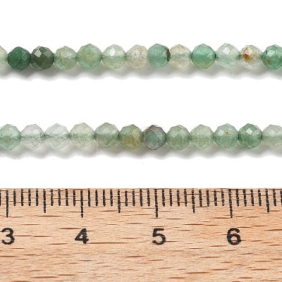 Natürlichen grünen Aventurin Perlen Stränge&nbsp;G-RM250104-E6-1