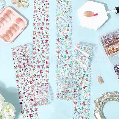 10 рулон липкой ленты для животных&nbsp;AJEW-WH20020-246A-36-1