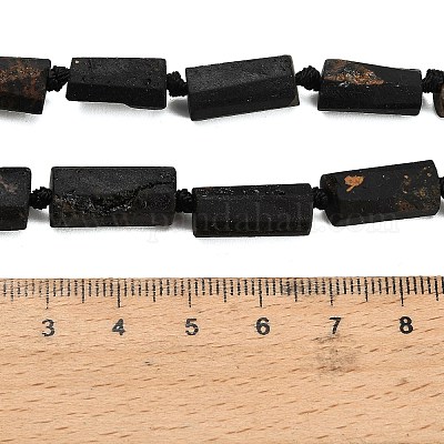 Натуральный черный турмалин бисер нитей&nbsp;G-F716-01-B01-1