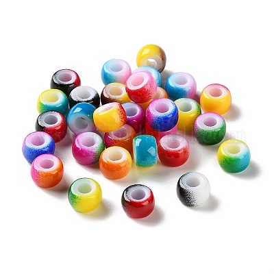 Европейские бусины из АБС-пластика&nbsp;KY-G033-02A-1