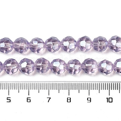 Galvanisieren Glasperlen&nbsp;EGLA-Q129-01B-1