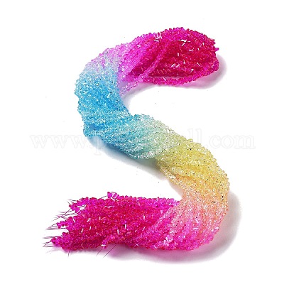 Прозрачные стеклянные бусины&nbsp;GLAA-H023-03G-1