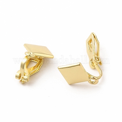 Серьги-клипсы из сплава&nbsp;PALLOY-M208-04G-1