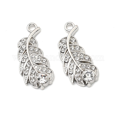 Подвески из сплава и страза&nbsp;FIND-B051-06P-1