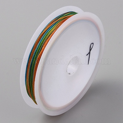 Круглая полиэфирная нить длиной 10 м.&nbsp;OCOR-WH0070-72A-12-1