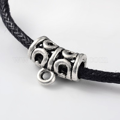 Adjustable Leather Treble Clef Bracelet