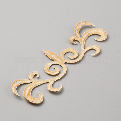 Вышивка утюгом/пришивка заплаток из полиэфирной ленты PATC-WH0006-34C-1