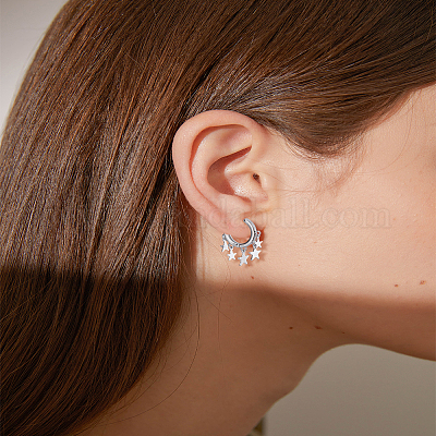 1 пара серег-люстр из сплава&nbsp;EJEW-LP0008-035-1