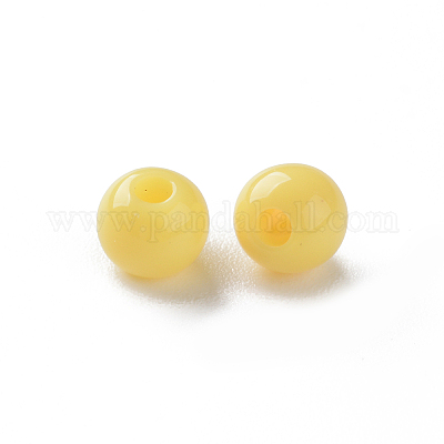 Непрозрачные акриловые бусины MACR-S370-C6mm-SS2105-1