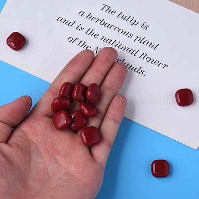 Непрозрачные акриловые бусины&nbsp;MACR-S373-147-A01-1