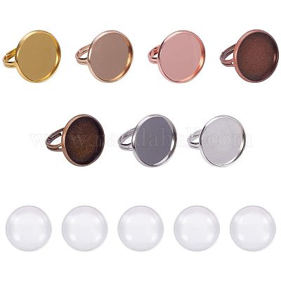 Diy Ring machen&nbsp;KK-PH0035-53-1