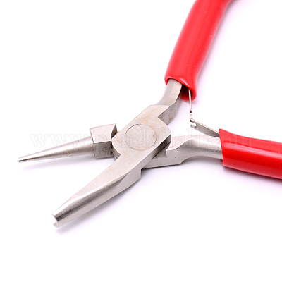 Круглые вогнутые плоскогубцы из углеродистой стали № 45 TOOL-PH0035-02-1