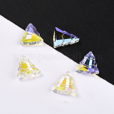 Стеклянные стразы подвески&nbsp;RGLA-O002-A01-001SI-1