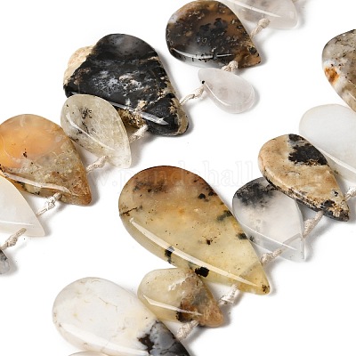 Природные африканские опал бусины пряди&nbsp;G-D365-B01-1