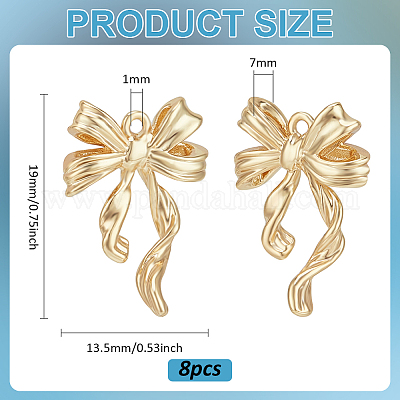 8шт латунные подвески&nbsp;KK-BC0014-43-1