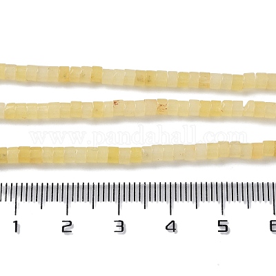 Hilos de abalorios de jade blanco natural&nbsp;G-Q008-A01-01D-1