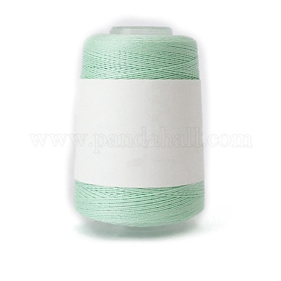 280 м ниток для вязания крючком размером 40 100% хлопка.&nbsp;PW-WG92339-32-1