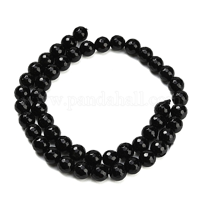 Natürlichen Obsidian Perlen Stränge&nbsp;G-C280-B11-8mm-1